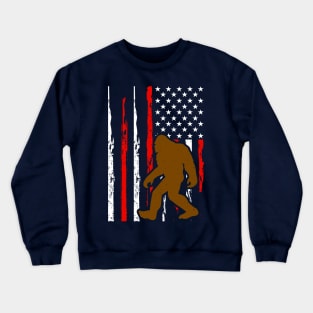 Bigfoot Flag Crewneck Sweatshirt